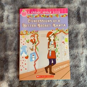 🌟“Confessions Of A Bitter Secret Santa” By Lara Bergen 154 Page Scholastic Book
